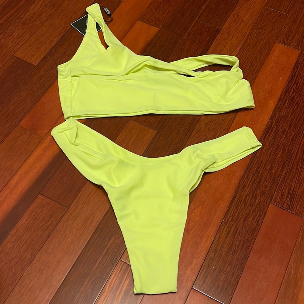 Zaful One shoulder Bikini